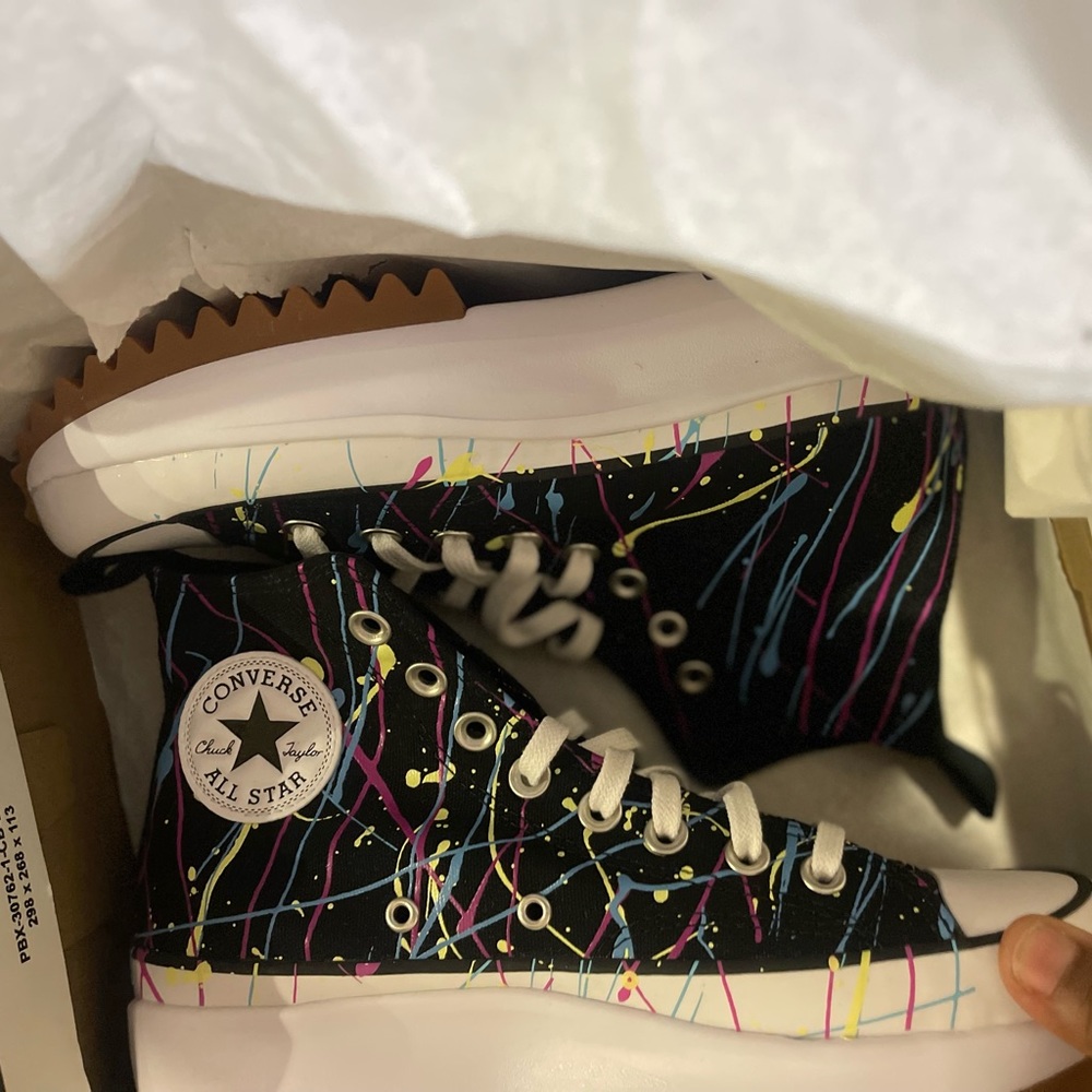 Attention grabbers splat converse